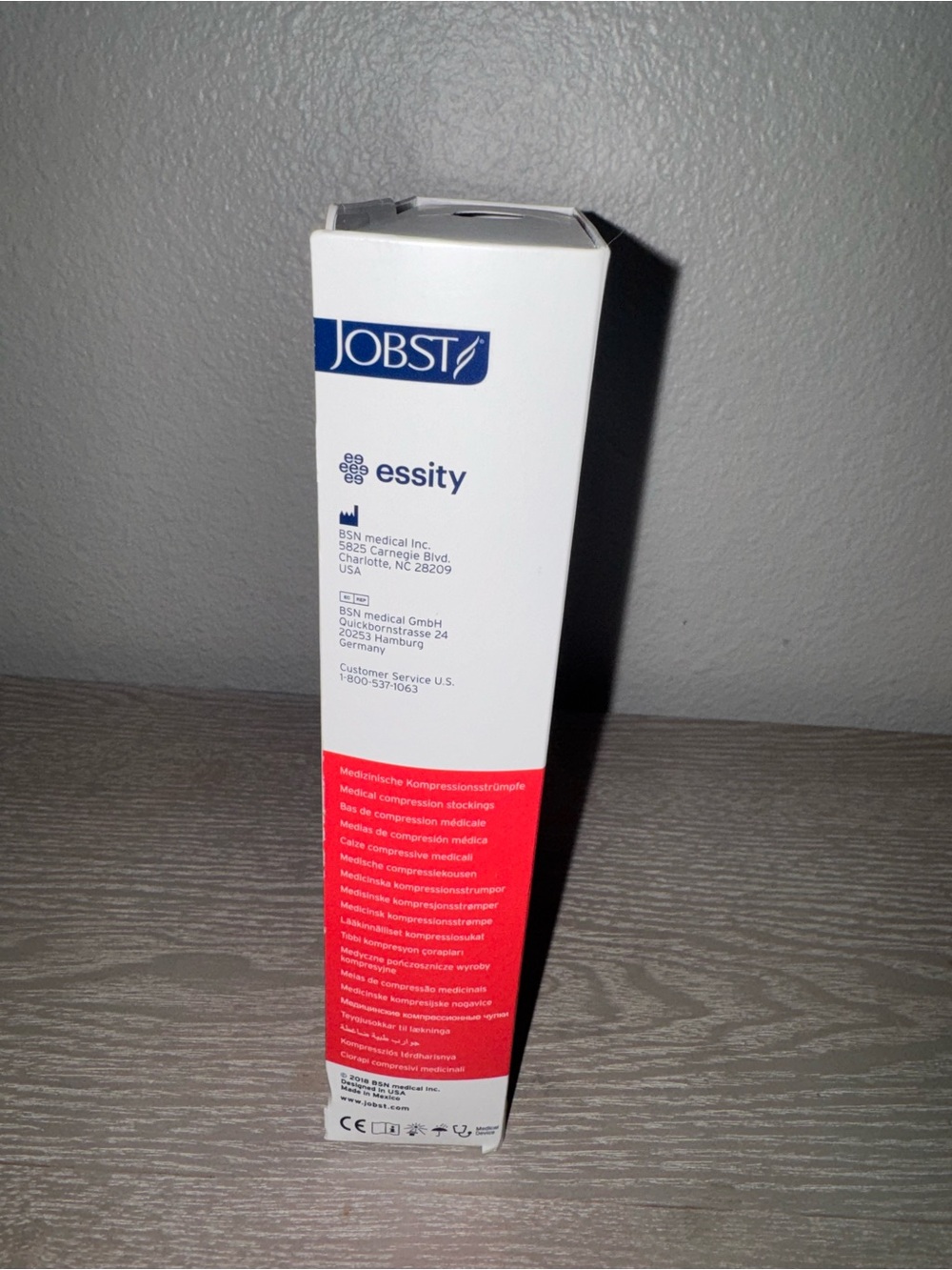 JOBST Ultra Sheer medical compression stockings. Size small/petit -navy 15-20 - Picture 2 of 6